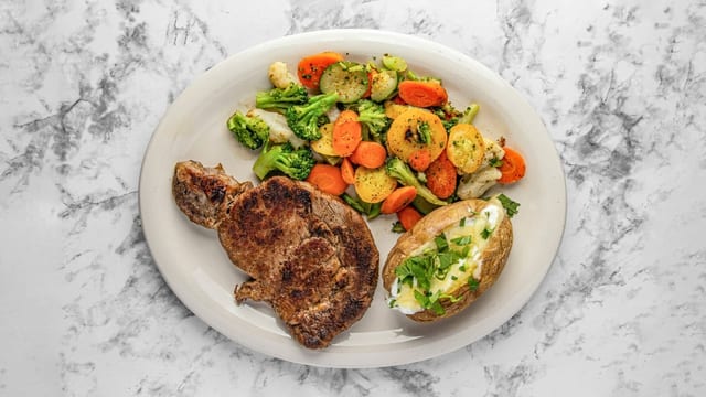 Ribeye Steak.