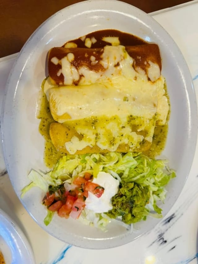 Enchiladas Trio.