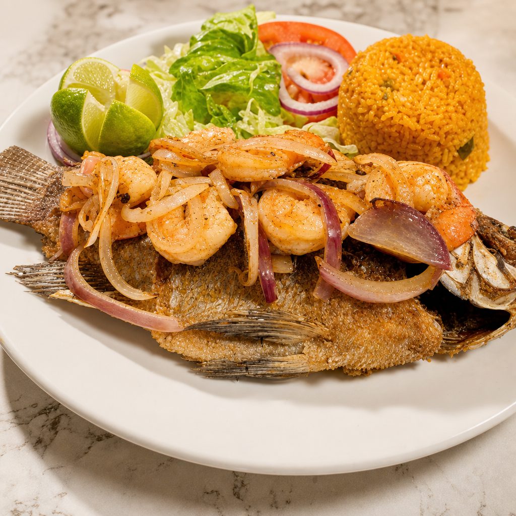 Fish Tacos Plate.