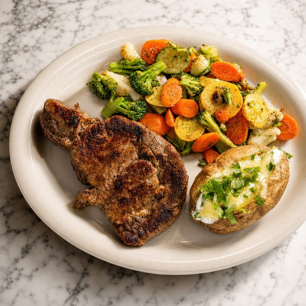Ribeye Steak.
