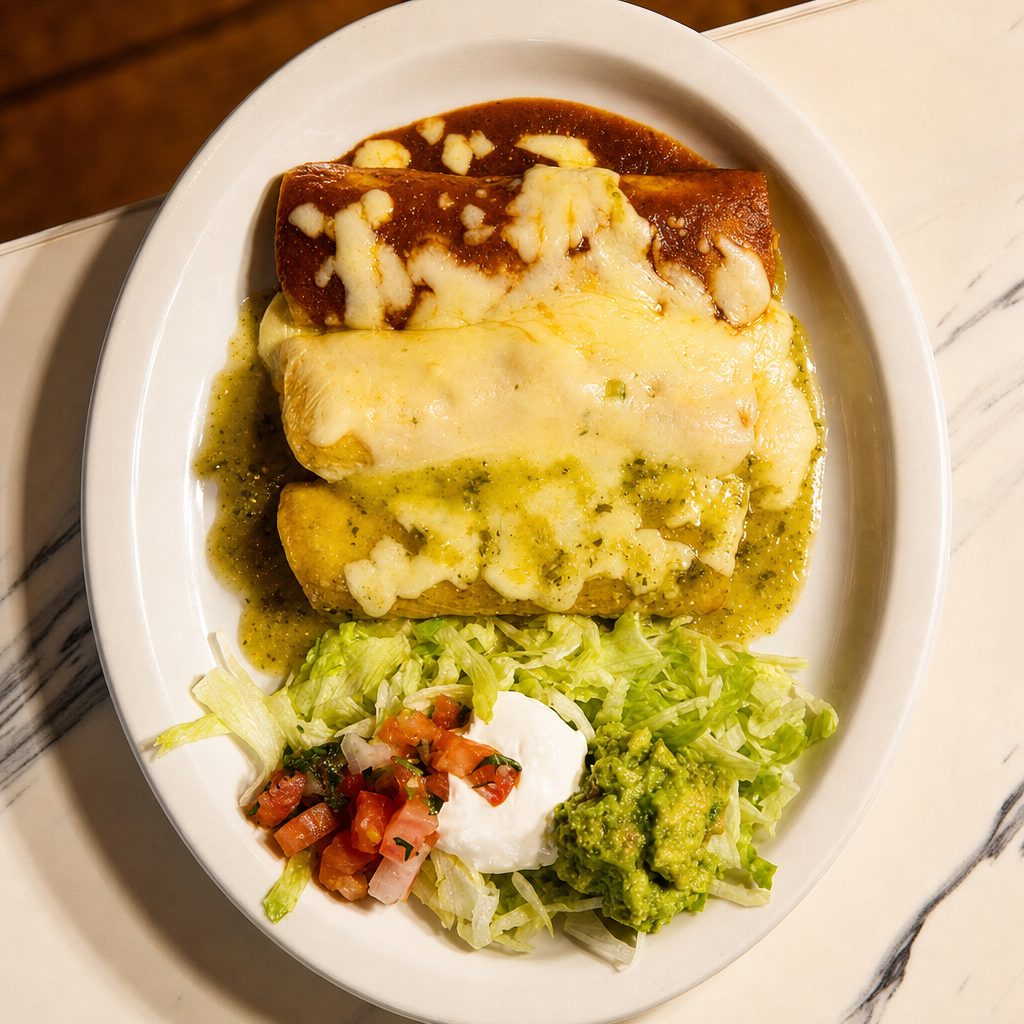 Enchiladas Trio.